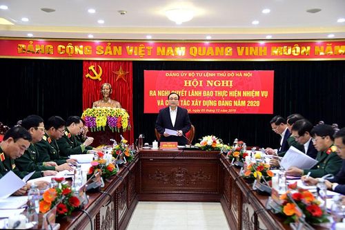 Bí thư Thành ủy Hoàng Trung Hải: Xây dựng lực lượng vũ trang Thủ đô chính quy, tinh nhuệ, hiện đại