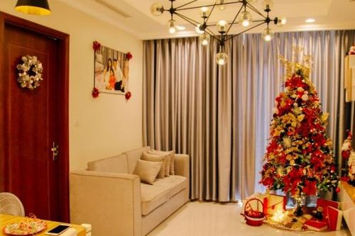 Trang trí đón Noel cho nhà chung cư diện tích nhỏ