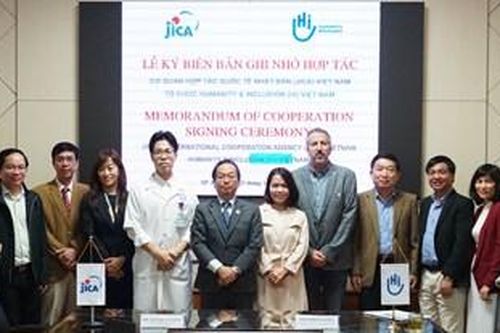 JICA và HI ký biên bản hợp tác tăng cường chất lượng dịch vụ phục hồi chức năng
