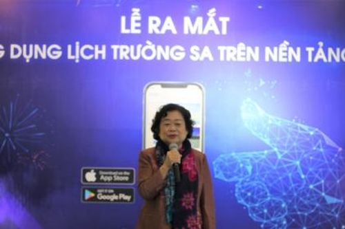 Ra mắt lịch Trường Sa trên nền tảng số