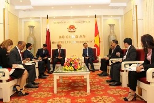 Đại tướng Tô Lâm tiếp xã giao Đại sứ đặc mệnh toàn quyền Nhà nước Qatar tại Việt Nam