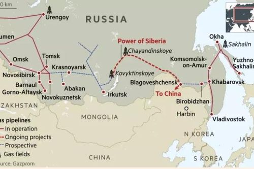 Kazakhstan có thể tham gia kết nối đường ống khí Sila Siberia - 2