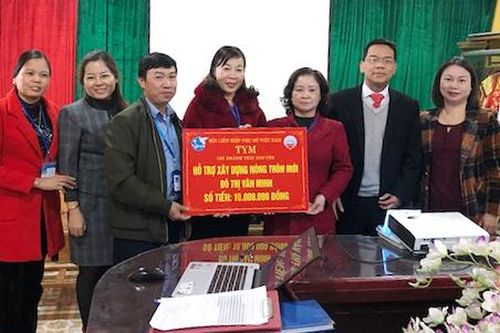 TYM Chi nhánh Thái Nguyên: Hỗ trợ xây dựng nông thôn mới