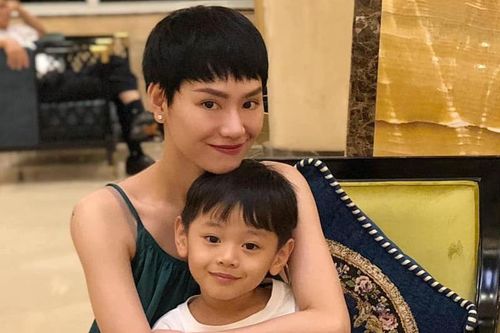 Vẻ ngoài của hai con trai Trà My Idol