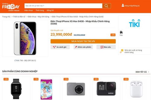 Ngày Online Friday, trò bịp bán iPhone giảm 10 triệu lại diễn ra