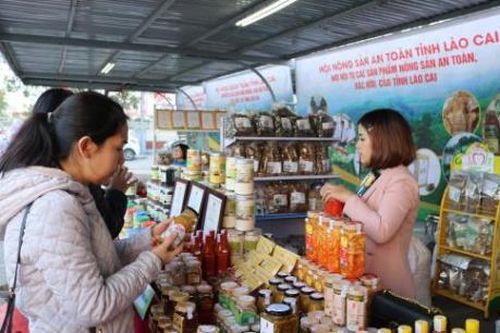 Lào Cai giới thiệu nhiều nông sản đặc sản tại Thủ đô