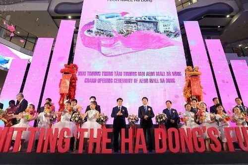 Chính thức khai trương Trung tâm bách hóa tổng hợp và siêu thị AEON Hà Đông