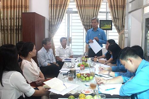 Đẩy nhanh tiến độ thành lập Công đoàn cấp trên cơ sở