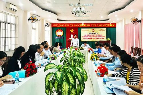 Tọa đàm Mặt trận tham gia góp ý xây dựng Đảng, chính quyền