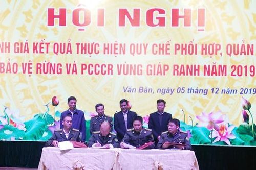 Ký kết quy chế bảo vệ rừng vùng giáp ranh 3 tỉnh Lào Cai – Yên Bái và Lai Châu