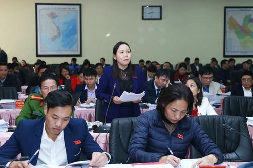 Kỳ họp thứ 12, HĐND tỉnh: Sôi nổi thảo luận tại hội trường