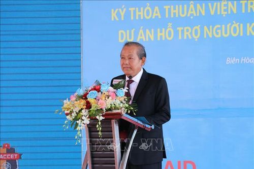 Khởi công dự án xử lý chất độc dioxin tại sân bay Biên Hòa
