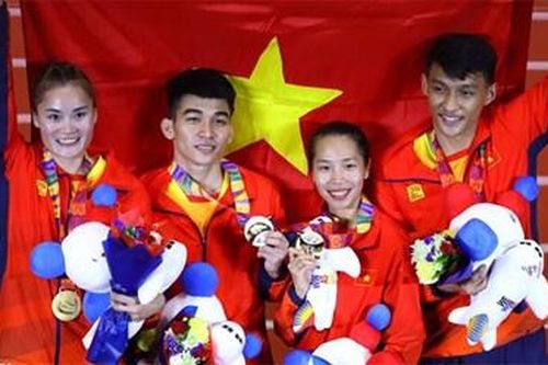 Việt Nam đứng vị trí thứ 3 Bảng tổng sắp