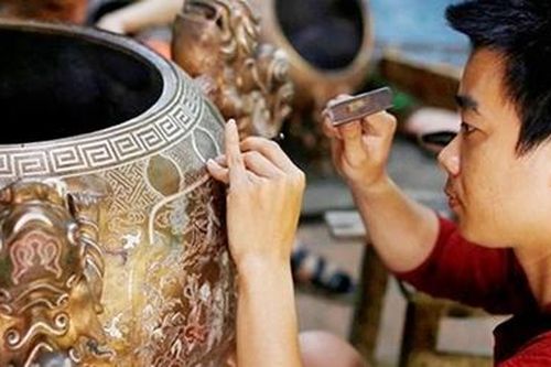 Làng cổ bên sông Bái Giang