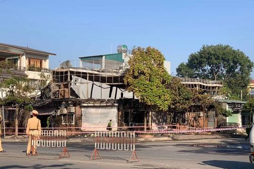 Vĩnh Phúc: Cháy quán ăn trong đêm làm 4 người thiệt mạng