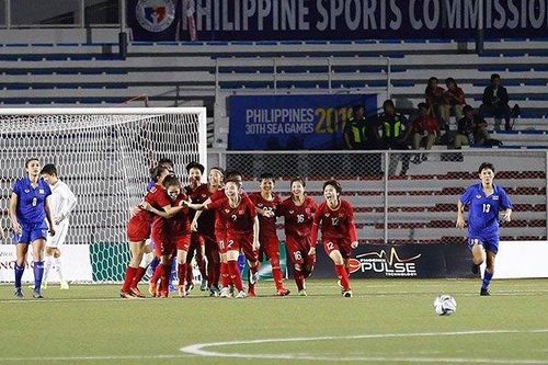 Thắng quả cảm Thái Lan 1-0, tuyển nữ Việt Nam bảo vệ thành công HCV SEA Games