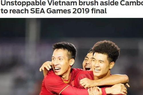 Báo thể thao hàng đầu châu Á: 'U22 Việt Nam là không thể cản nổi'