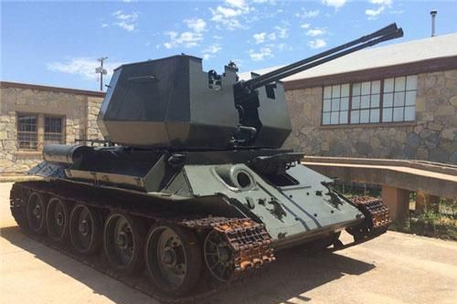 Việt Nam từng cải biên xe tăng T-34 thành… pháo phòng không tự hành