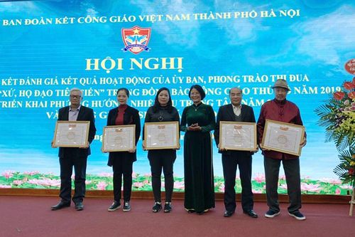 Tổng kết phong trào thi đua xây dựng 'Xứ họ đạo tiên tiến' trong đồng bào Công giáo