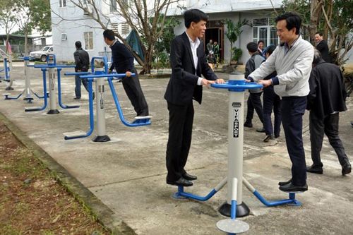 Khánh thành 2 công trình thể dục, vui chơi tại các khu chung cư