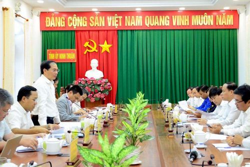 Thứ trưởng Thường trực Bùi Thanh Sơn thăm, làm việc tại Đồng Nai, Bình Thuận và Ninh Thuận