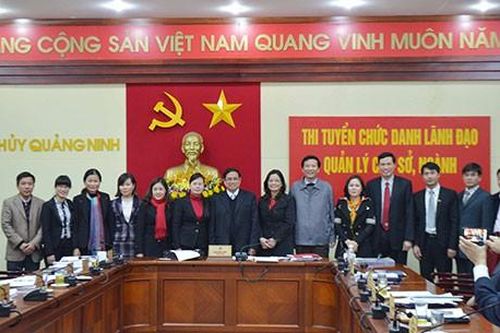 13 địa phương thí điểm thi tuyển 76 vị trí lãnh đạo
