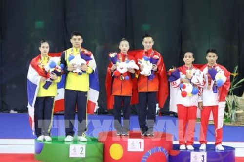 SEA Games 30: Đoàn Thể thao Việt Nam hứng 'mưa vàng'