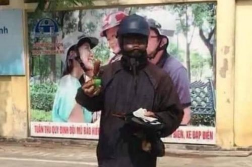 Đối tượng 'ăn mày mặt đen' có thể bị xử phạt hành chính 300 nghìn đồng