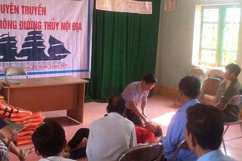 Ðẩy mạnh tuyên truyền Luật Giao thông đường thủy nội địa