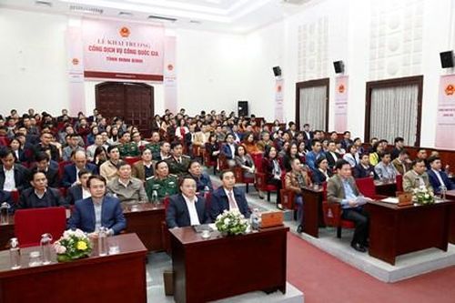 Khai trương Cổng dịch vụ công Quốc gia