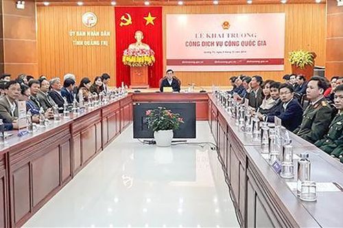 Khai trương Cổng Dịch vụ công quốc gia