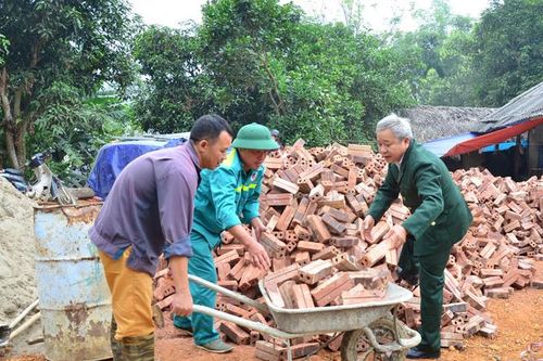 Chung tay xóa nhà tạm cho hội viên CCB nghèo