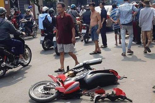 Nghi can cướp giật ở TP.HCM tử nạn khi bỏ chạy
