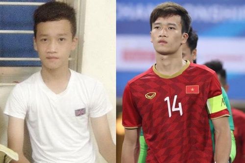 Ảnh Hoàng Đức, Quang Hải và các cầu thủ U22 thời ngố tàu