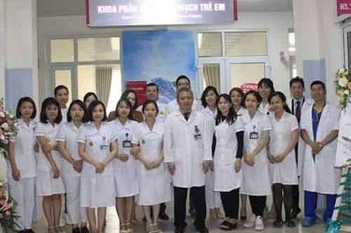 Bệnh viện E thành lập Khoa Phẫu thuật Tim mạch trẻ em