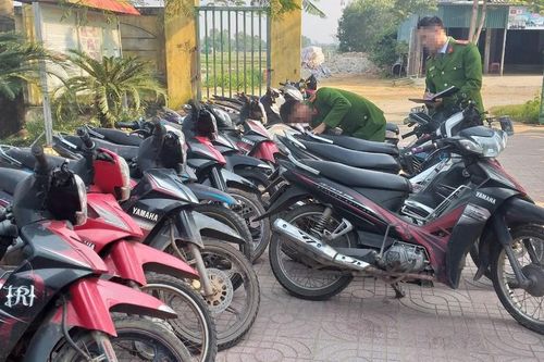 Triệt phá nhóm đối tượng trộm cắp xe máy hàng loạt