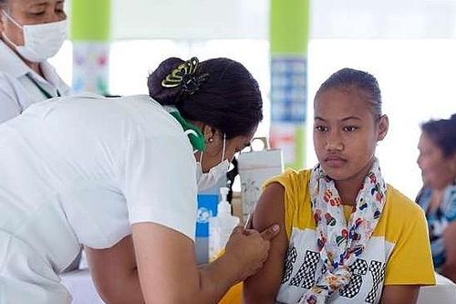 Samoa tê liệt vì dịch sởi
