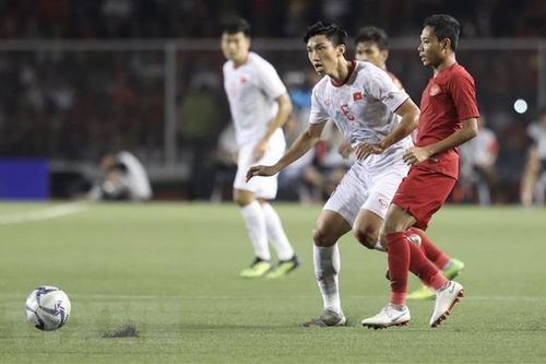 Đoàn Văn Hậu vui mừng sau bàn thắng tuyệt đẹp vào lưới U22 Indonesia