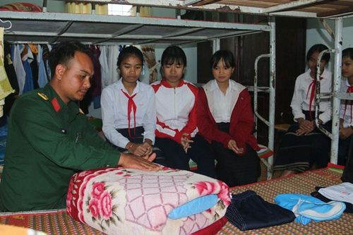 Di Linh tổ chức chương trình ngoại khóa 'Học sinh với tác phong Quân đội'