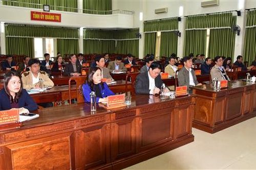 Hội nghị lần thứ 25 khóa XVI Ban Chấp hành Đảng bộ tỉnh Quảng Trị: Bầu bổ sung 2 Ủy viên Ban Thường vụ Tỉnh ủy, nhiệm kì 2015-2020