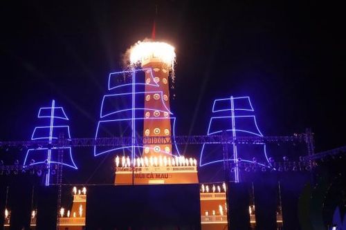 Khánh thành Cột cờ Hà Nội ngay ở Đất Mũi, Cà Mau