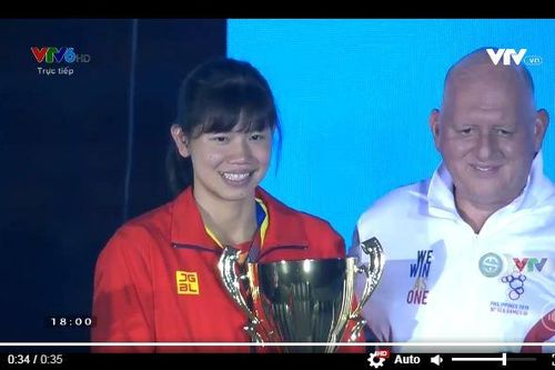 Ánh Viên giành danh hiệu VĐV nữ xuất sắc nhất giải tại SEA Games 30