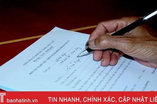 Hà Tĩnh có 1.188 cán bộ, công chức, người hoạt động bán chuyên trách xã xin nghỉ theo chính sách 164