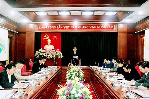 Thường trực tỉnh ủy: Làm việc với một số đơn vị liên quan về phương án quy hoạch đấu nối giữa đường tránh thành phố với trung tâm thành phố