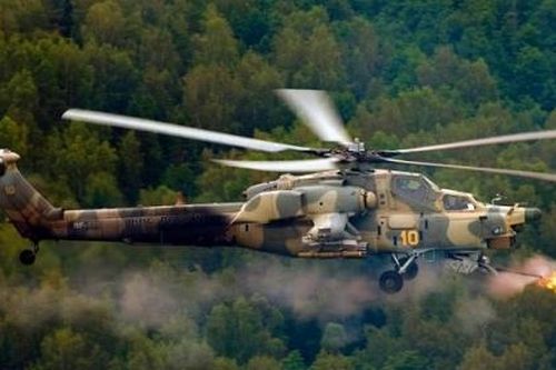 Trực thăng quân sự Mi-28 của Nga bị rơi, hai phi công thiệt mạng