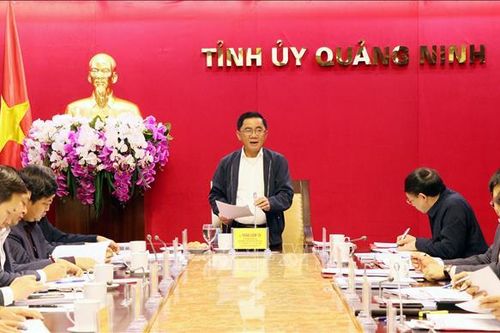 Đoàn công tác Ban Chỉ đạo Trung ương về phòng chống tham nhũng làm việc tại Quảng Ninh