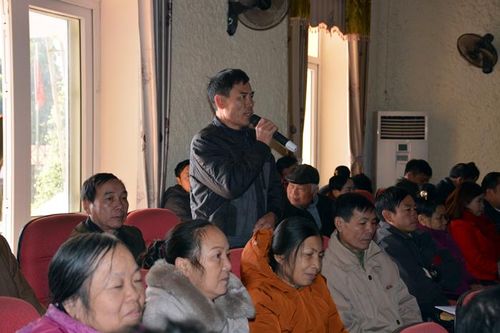 Bí thư Tỉnh ủy Trần Văn Sơn, Trưởng đoàn ĐBQH tỉnh tiếp xúc cử tri huyện Tuần Giáo