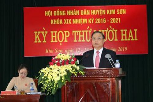 Kỳ họp thứ mười hai, HĐND huyện Kim Sơn khóa XIX