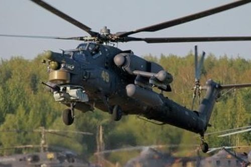 Trực thăng Mi-28 Nga rơi trong chuyến bay đêm, hai người thiệt mạng