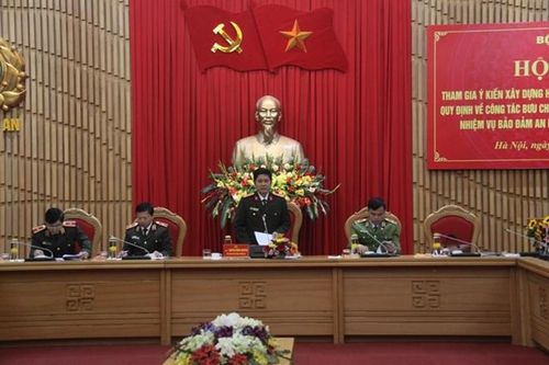 Xây dựng chỉ thị, thông tư công tác bưu chính CAND bảo đảm ANTT